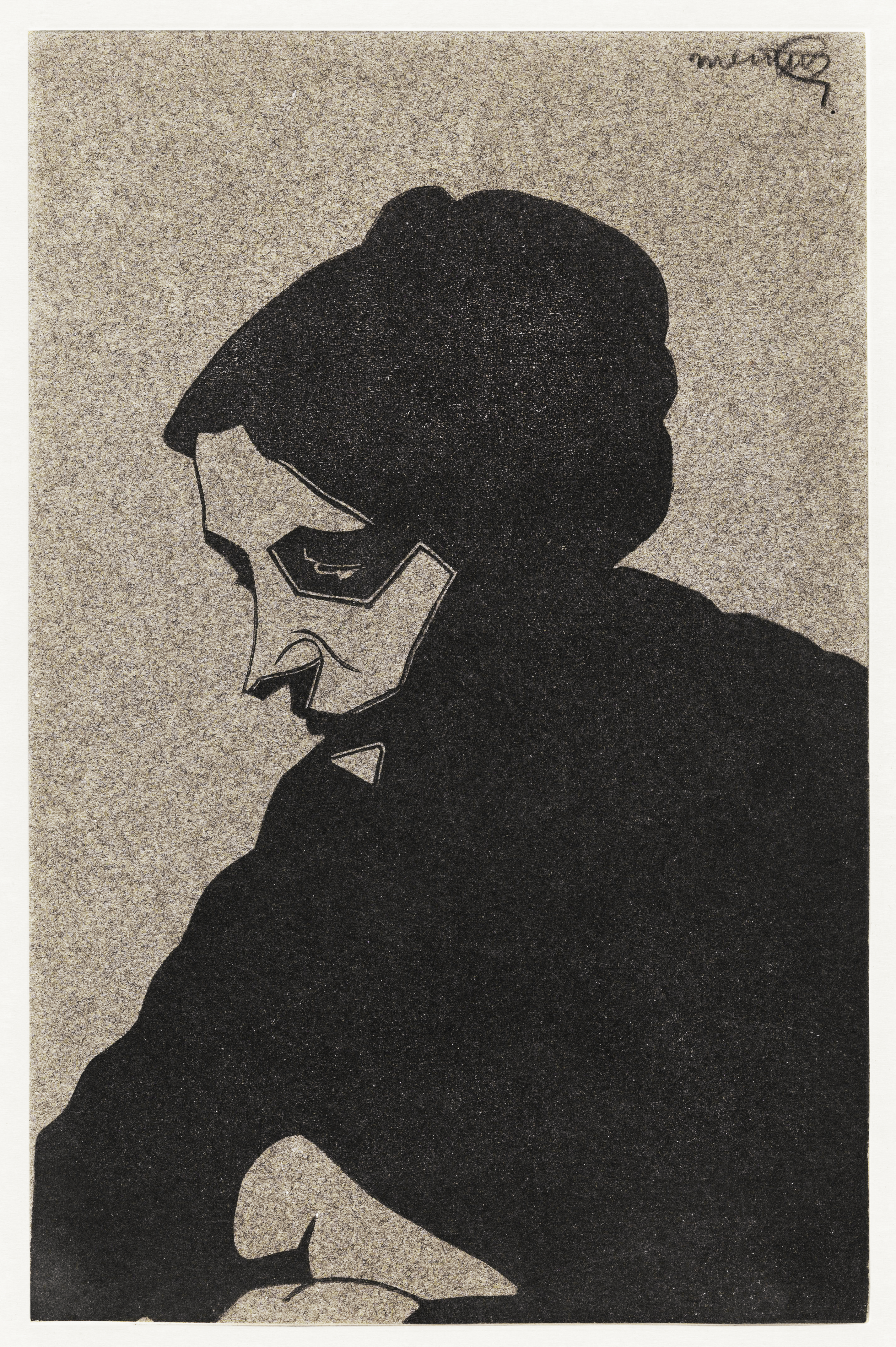 Retrato de una mujer desconocida Portret Van Een Onbekende Vrouw 1913 por Samuel Art - Imagen 1 de 1